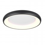 Cardona - Matt Black CCT Ceiling Lamp ∅ 62 cm