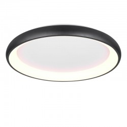 Cardona - Matt Black CCT Ceiling Lamp ∅ 75 cm Cardona - Matt Black CCT Ceiling Lamp ∅ 75 cm