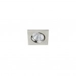 Pamir - Adjustable Matt Nickel LED Recessed Downlight
