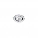 Pamir - Adjustable Chrome LED Recessed Downlight Ø 8.5 cm