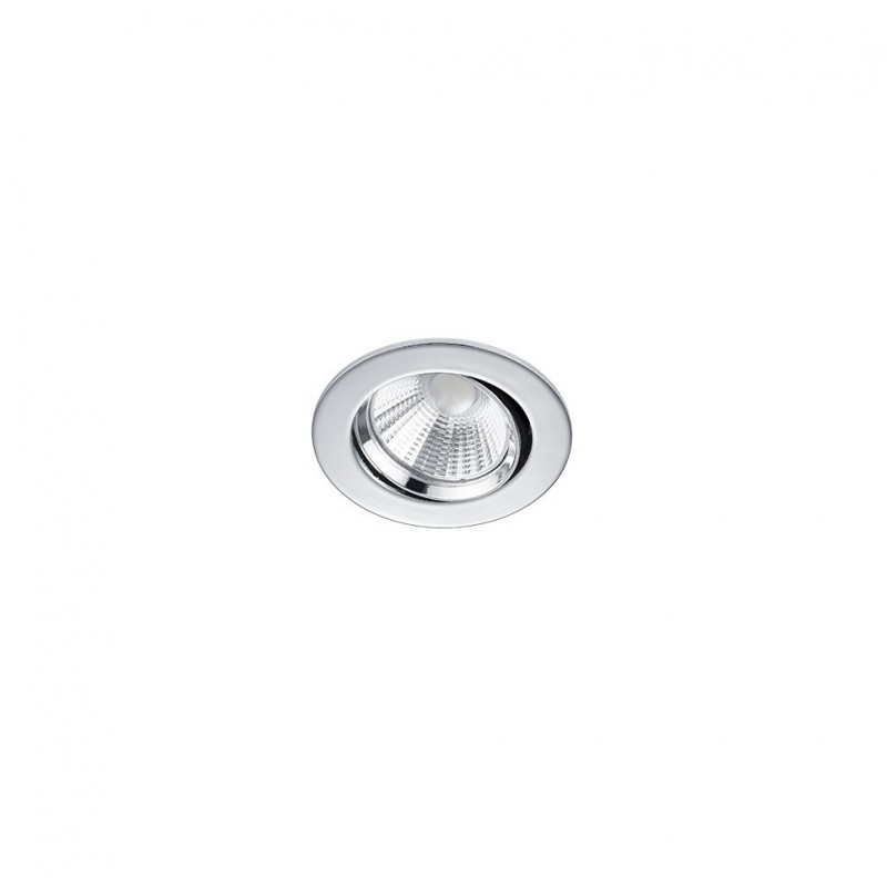 - Pamir - Adjustable Chrome LED Recessed Downlight Ø 8.5 cm Trio-650510106 - Pamir - Adjustable Chrome LED Recessed Downlight Ø 8.5 cm