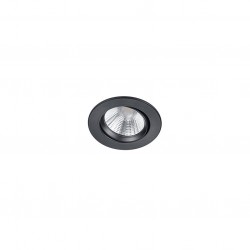 Pamir - Adjustable Matt Black LED Recessed Downlight Ø 8.5 cm Pamir - Adjustable Matt Black LED Recessed Downlight Ø 8.5 cm