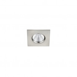 Zagros - IP65 Matt Nickel LED Recessed Downlight