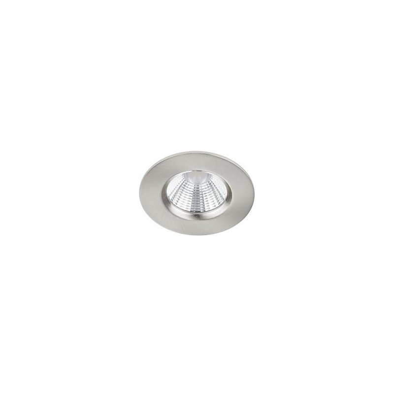 - Zagros - IP65 Matt Nickel LED Recessed Downlight Ø 8.5 cm Trio-650710107 - Zagros - IP65 Matt Nickel LED Recessed Downlight Ø 8.5 cm