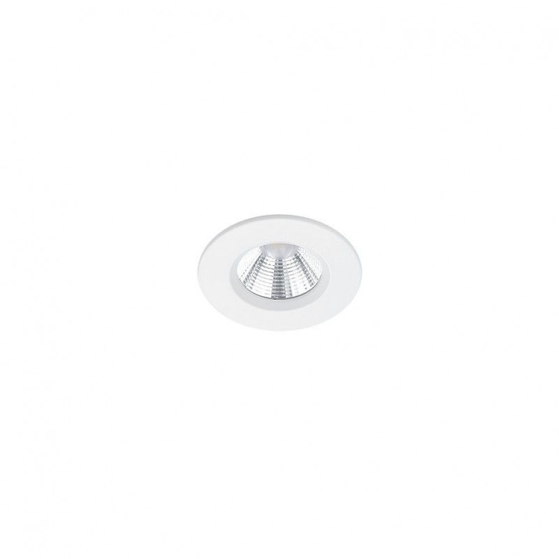 - Zagros - IP65 Matt White LED Recessed Downlight Ø 8.5 cm Trio-650710131 - Zagros - IP65 Matt White LED Recessed Downlight Ø 8.5 cm