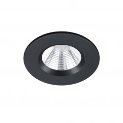 Zagros - IP65 Matt Black LED Recessed Downlight Ø 8.5 cm Zagros - IP65 Matt Black LED Recessed Downlight Ø 8.5 cm