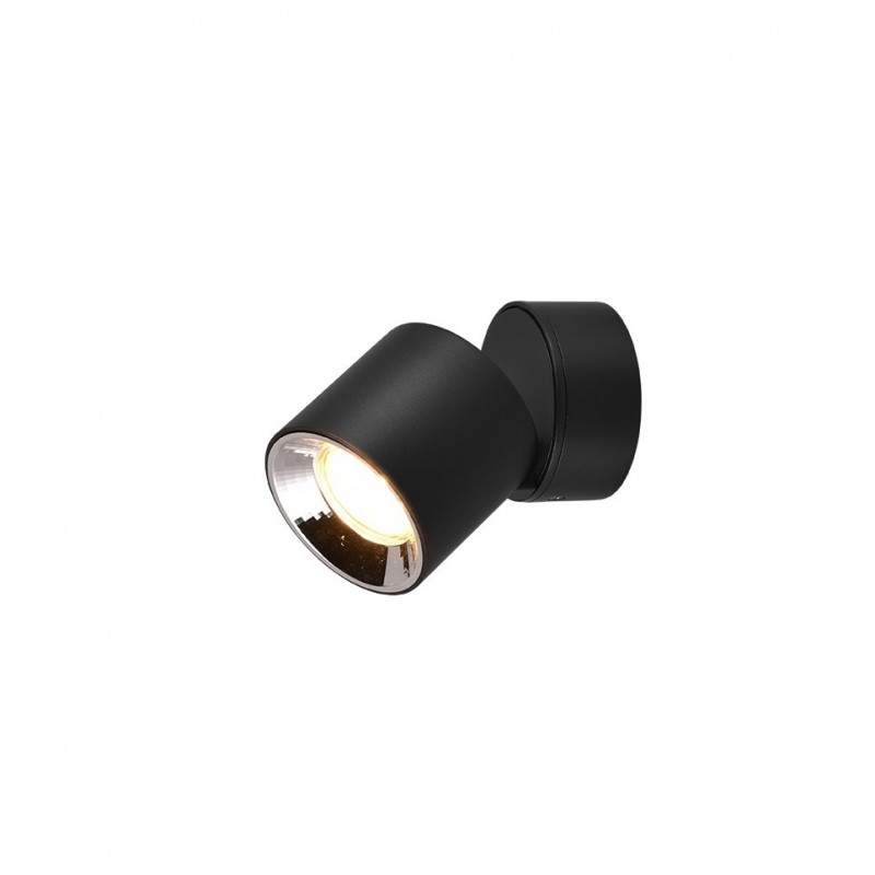 Spot & Downlights - Guayana - Matt Black Recessed or Surface-mounted Spotlight Trio-651000132 - Guayana - Matt Black Recessed or Surface-mounted Spotlight