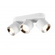 - Guayana - Matt White Recessed or Surface-mounted 3 Spotlights Trio-651000331 - Guayana - Matt White Recessed or Surface-mounted 3 Spotlights