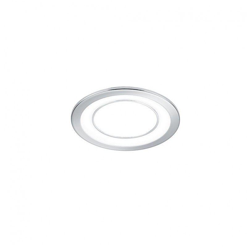 Trio-652610106 - Core - Chrome LED Recessed Downlight Ø 14.8 cm