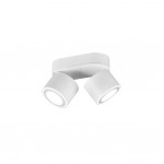 Taurus - Matt White Recessed or Surface-mounted LED 2 Spotlights Taurus - Matt White Recessed or Surface-mounted LED 2 Spotlights