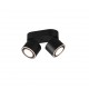 - Taurus - Matt Black Recessed or Surface-mounted LED 2 Spotlights Trio-652910232 - Taurus - Matt Black Recessed or Surface-mounted LED 2 Spotlights