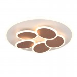 Mandala - Light Grey & Gold CCT Ceiling Lamp with Remote Control