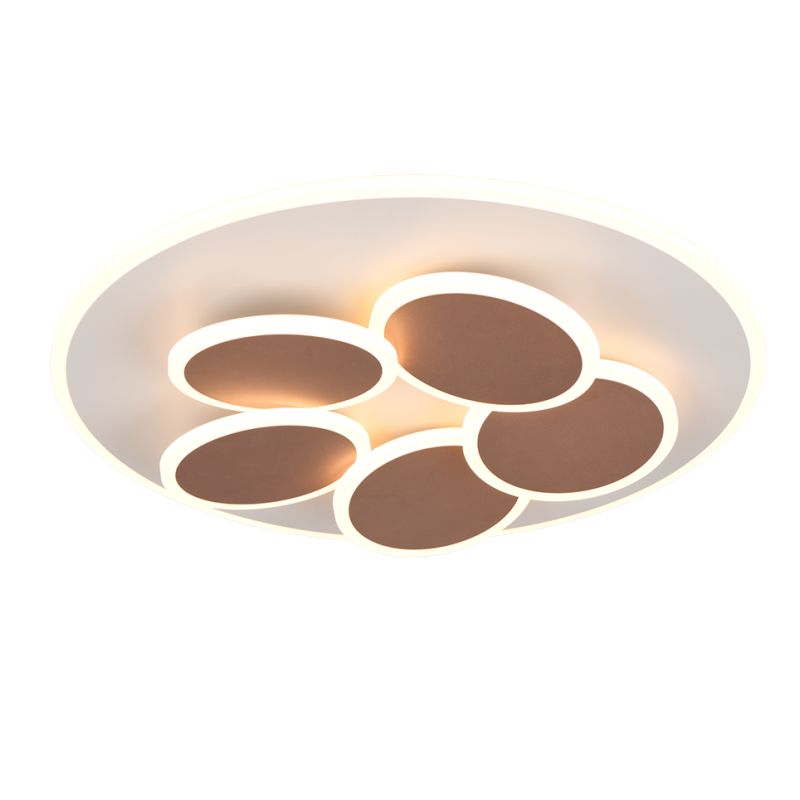 - Mandala - Light Grey & Gold CCT Ceiling Lamp with Remote Control Trio-653210676 - Mandala - Light Grey & Gold CCT Ceiling Lamp with Remote Control