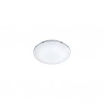 Apart - Bathroom Chrome LED Flush Ø 35 cm