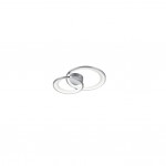 Granada - Chrome & White LED Flush 59 cm Granada - Chrome & White LED Flush 59 cm