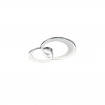 Granada - Chrome & White LED Flush 85 cm Granada - Chrome & White LED Flush 85 cm
