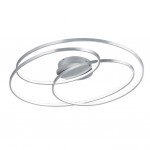 Gale - Matt Nickel LED Ceiling Lamp ∅ 80 cm Gale - Matt Nickel LED Ceiling Lamp ∅ 80 cm