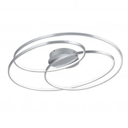 Gale - Matt Nickel LED Ceiling Lamp ∅ 80 cm Gale - Matt Nickel LED Ceiling Lamp ∅ 80 cm