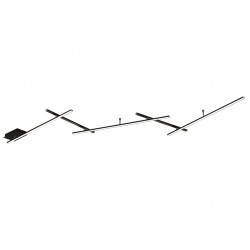 Indira - Matt Black LED Ceiling Lamp Indira - Matt Black LED Ceiling Lamp