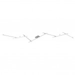 Indira - Matt Nickel LED Ceiling Lamp Indira - Matt Nickel LED Ceiling Lamp