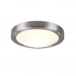 Condus - Bathroom Matt Nickel Flush Ø 31.5 cm Condus - Bathroom Matt Nickel Flush Ø 31.5 cm