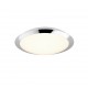 Trio-680310106 - Umberto - Bathroom Chrome LED Flush Ø 29 cm