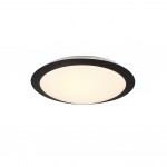 Umberto - Bathroom Black LED Flush Ø 29 cm Umberto - Bathroom Black LED Flush Ø 29 cm