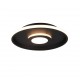 Trio-680819332 - Ascari - Bathroom Black LED Flush Ø 40 cm