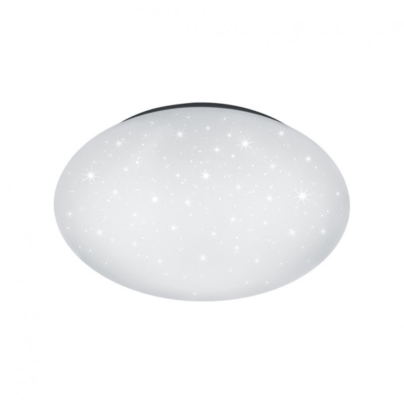 Trio-686014000 - Paolo - Bathroom LED Flush with Starry Sky Effect Ø 37 cm