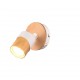 - Aruni - Wooden & Matt White Spotlight Trio-801170131 - Aruni - Wooden & Matt White Spotlight