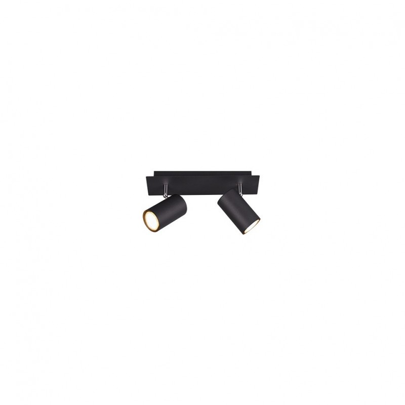 Spot & Downlights - Marley - Matt Black 2 Spotlights Trio-802400232 - Marley - Matt Black 2 Spotlights