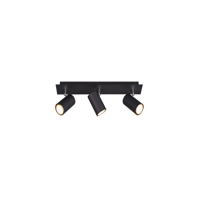 - Marley - Matt Black 3 Spotlights Trio-802400332 - Marley - Matt Black 3 Spotlights