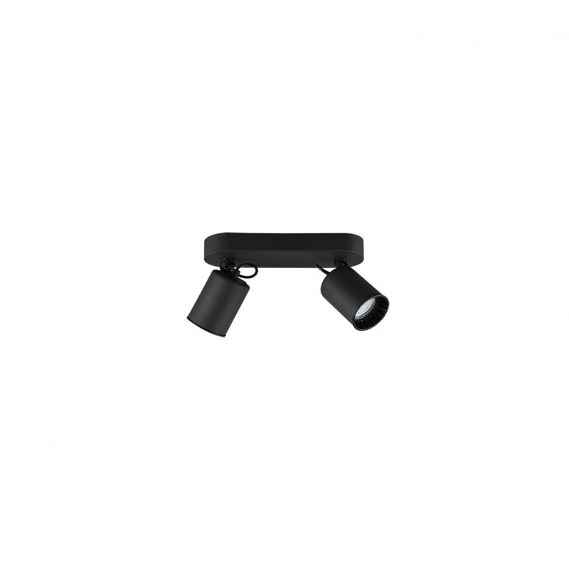 - Pago - Matt Black 2 Spotlights Trio-803500232 - Pago - Matt Black 2 Spotlights