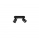 - Pago - Matt Black 2 Spotlights Trio-803500232 - Pago - Matt Black 2 Spotlights