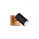 - Marley - Wooden & Matt Black Spot Light Trio-812400132 - Marley - Wooden & Matt Black Spot Light