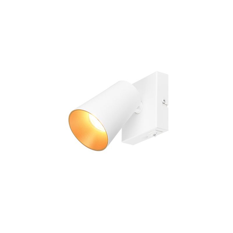 - Sharp - Matt White Spotlight with Gold Inner Ring Trio-817170131 - Sharp - Matt White Spotlight with Gold Inner Ring
