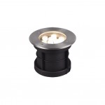 Belaja - Nickel Stainless Steel Recessed Ground Light Ø 16 cm