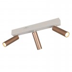 Ambala - Warm Grey & Coffee CCT 3 Spotlights Ambala - Warm Grey & Coffee CCT 3 Spotlights
