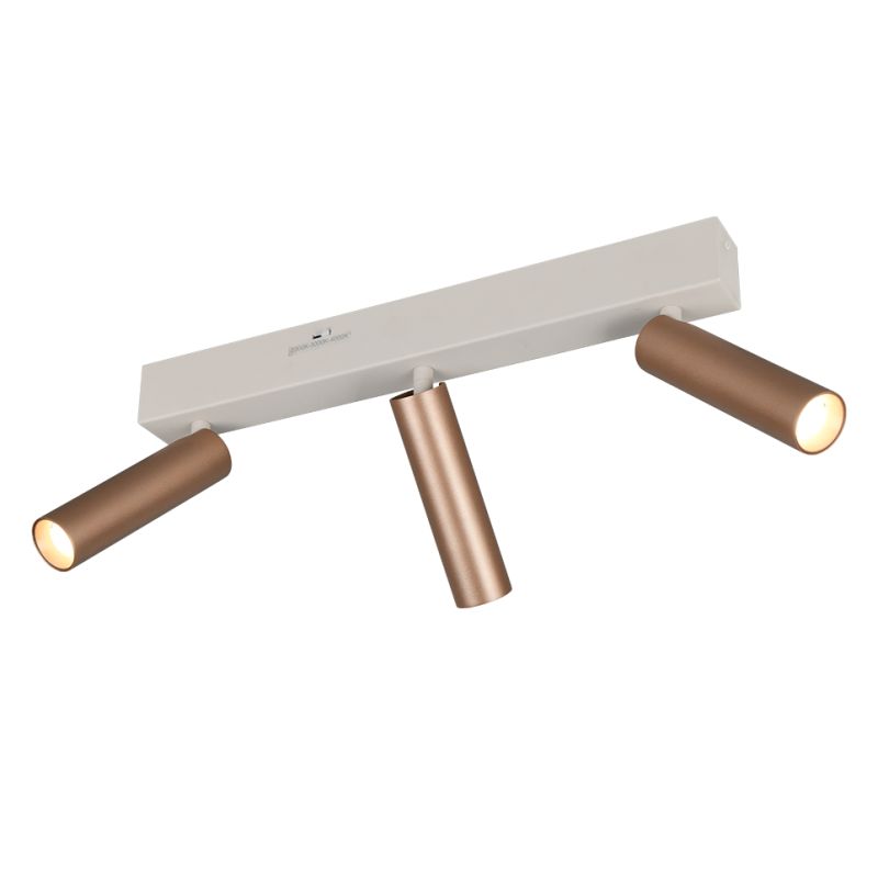 Trio-849210365 - Ambala - Warm Grey & Coffee CCT 3 Spotlights