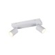 Trio-867700231 - Soka - Matt White Ribbed 2 Spotlights
