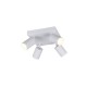 Trio-867730431 - Soka - Matt White Ribbed 4 Spotlights