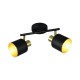 - Eva - Black & Gold 2 Spotlights Trio-868800280 - Eva - Black & Gold 2 Spotlights