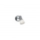 Spot & Downlights - Levisto - Matt Nickel Spotlight with Alabaster Glass Trio-871010107 - Levisto - Matt Nickel Spotlight with Alabaster Glass