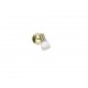 - Levisto - Matt Brass Spotlight with Alabaster Glass Trio-871010108 - Levisto - Matt Brass Spotlight with Alabaster Glass