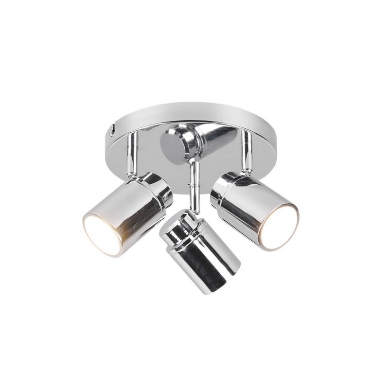 Trio-880430306 - Angelo - Bathroom Chrome 3 Spotlights