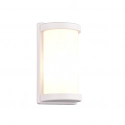 Puelo - Matt White Wall Lamp with White Diffuser