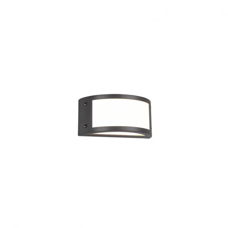 - Kendal - Anthracite LED Wall Lamp with White Diffuser IP54 Trio-R22151142 - Kendal - Anthracite LED Wall Lamp with White Diffuser IP54