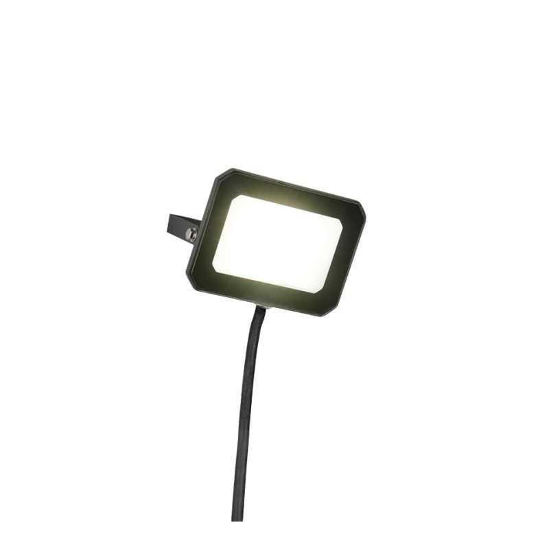 - Funchal - Black Diecast Aluminium Floodlight 20W 4000K Trio-R23346132 - Funchal - Black Diecast Aluminium Floodlight 20W 4000K