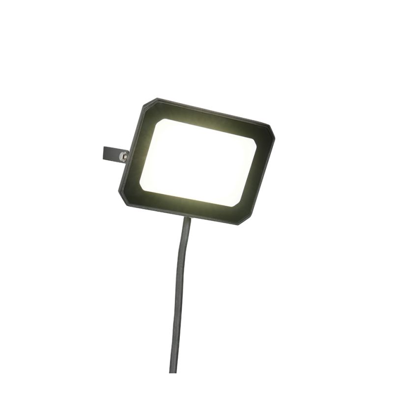 Outdoor - Funchal - Black Diecast Aluminium Floodlight 30W 4000K Trio-R23346232 - Funchal - Black Diecast Aluminium Floodlight 30W 4000K