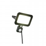 Funchal - Black Diecast Aluminium PIR Floodlight 30W 4000K Funchal - Black Diecast Aluminium PIR Floodlight 30W 4000K